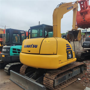 Excavadora de cadenas Komatsu PC70-8 usada de alta calidad, 7 toneladas, cucharón de 0.3m³, para minería a pequeña escala, sistema Komtrax - Product Image 5