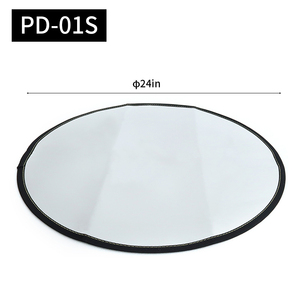 Alfombrilla redonda personalizada para fogatas de alta temperatura, alfombrilla ignífuga para cubierta, alfombrilla para <span class=keywords><strong>parrilla</strong></span>, escudo térmico para barbacoa, brasas - Product Image 4