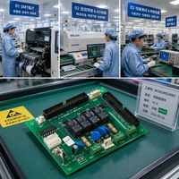 Service de conception de circuits imprimés Rogers personnalisés, finition de surface ENIG haute précision, blindage RF/EMI, prototype de circuit imprimé