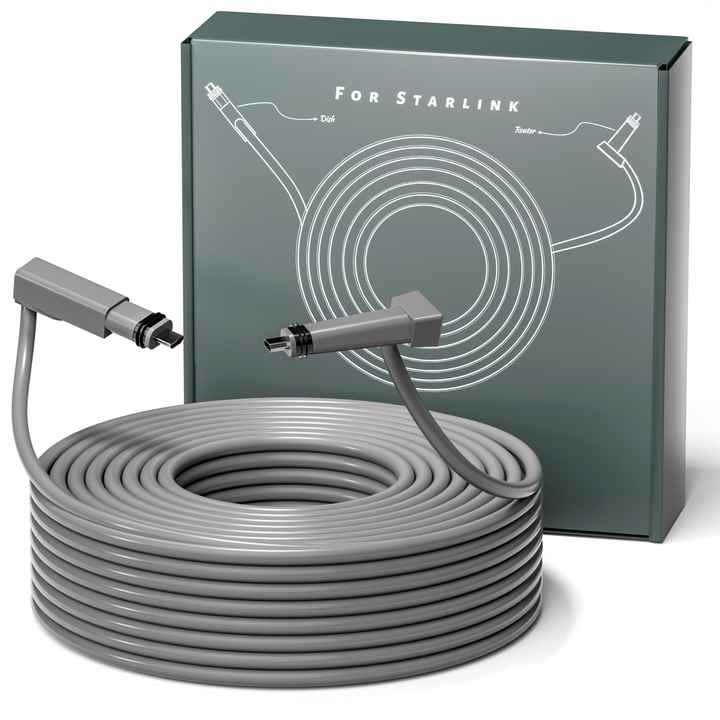 EDUP Starlink Gen 2 Cable - Durable 75ft Replacement