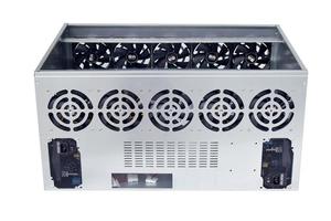 Boîtier serveur d'ordinateur OEM d'usine 7.5U 12GPU boîtier 10 ventilateurs de refroidissement châssis serveur - Product Image 3