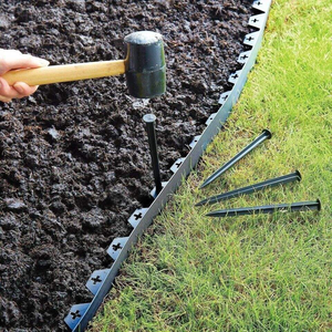 Bordatura per aiuole <span class=keywords><strong>in</strong></span> HDPE senza scavo, stile moderno, separatore per prato e aiuole - Product Image 4