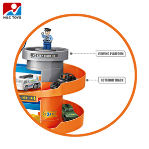 Set <span class=keywords><strong>Giocattolo</strong></span> Educativo per Bambini con <span class=keywords><strong>Garage</strong></span> e Parcheggio in Plastica con Ascensore Cittadino Assemblabile - Product Image 3