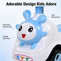 Offre Spéciale prix bon marché éducatif belle bande dessinée marcheur bébé voiture coulissante enfants monter sur voiture jouet