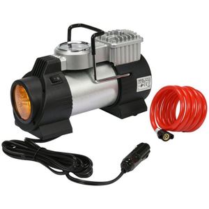 AC220ボルト家庭用250PSIポータブルカータイヤインフレータ12V車用タイヤインフレータエアコンプレッサーポンプ（LEDライト付き） - Product Image 2