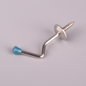Cenfeng Copper Cap <b>Hook</b> Series Wall <b>Hooks</b> For <b>Kitchen</b> And Bathroom With Large Baffles And Blue Tips - Product Image 2