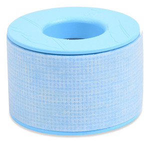 Cinta Médica de Silicona Microporosa Hipoalergénica al por Mayor, 1 Pulgada x 5.5 Yardas, Azul, 120 Rollos por Caja (12 Rollos x 10 Paquetes) - Product Image 1