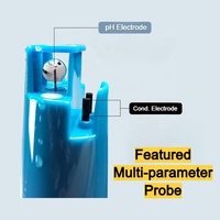 Intelligent PH/TDS/EC/Salinité/Temp. Kit de test d'eau de poche multiparamètre 5 en 1 pH-mètre testeur TDS testeur de conductivité EC