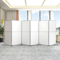 Bureau mobile personnalisé écran pliant cloison de séparation panneaux de confidentialité pour bureaux