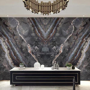 天井パネル用キッチンリビングルームPVC壁パネルUV大理石シートカスタム安定化 - Product Image 5