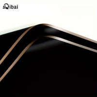 Qibai 20 pièces Papier d'emballage pour bouquet de fleurs Fournitures d'emballage cadeau Décoration de fête pour la fête des mères Carte en papier