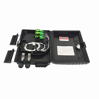Caja de Distribución de Fibra Óptica FTTH 1x8, Caja Terminal de Fibra IP65, 8 Puertos ODP FDB ODB, Caja NAP