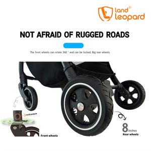 Lnb thời trang 3-in-1 Xe đẩy em bé trọng lượng nhẹ dễ dàng gấp cho du lịch với trẻ sơ sinh & trẻ em - Product Image 6