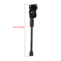 Béquille de vélo à longueur réglable Support de pied de VTT de route stable Pièces de vélo durables pour 24 26 700c