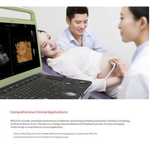 Mesin Ultrasound portabel medis dengan sistem Doppler warna untuk penggunaan manusia - Product Image 4