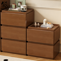 Supplier Cina harga diskon OEM ODM MOQ kecil dropshipping lemari sudut desain modern furnitur rumah lemari penyimpanan kayu
