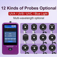 Medidor de Luz UV LS135, Probador de Intensidad de Lámparas UV Profesional, Radiómetro Ultravioleta con Sonda UVA UVB UVC