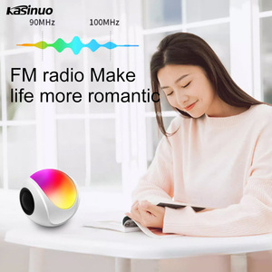 Altavoz Inalámbrico para Exteriores Kasinuo 2026, 5W, 1200mAh, Luz RGB con Melodía, <span class=keywords><strong>Radio</strong></span> FM, Emparejamiento TWS, Reproductor de Audio Portátil Pequeño para Escritorio - Product Image 3