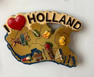 Il nuovo magnete per frigo caldo set di magneti in resina personalizzata holland frigo paesi all'ingrosso europei souvenir <span class=keywords><strong>città</strong></span> magnete frigo - Product Image 4