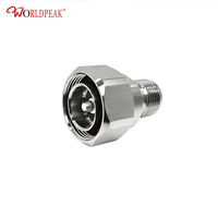 Adaptateur RF 7/16 DIN Mâle vers HN Femelle, Connecteur Coaxial Inter-série L16-7 (prise) vers HN (prise), Haute Puissance, Solution Personnalisée en Usine