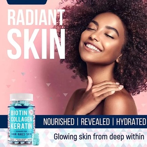 Integratore di Biotina e Collagene in Gommose Personalizzato <span class=keywords><strong>BJM</strong></span> Factory per la Crescita di Unghie, Pelle e Capelli negli Adulti - Vitamine per la Bellezza - Product Image 5