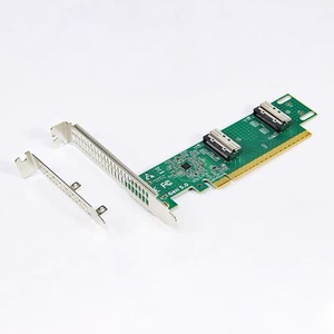 การ์ดขยาย Pcie 5.0 เป็น Mcio การ์ดอะแดปเตอร์ Mcio 8I เป็น Pcie X16 Slot U.2 - Product Image 1