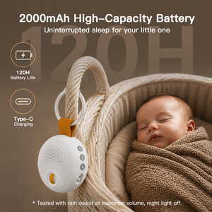 Máquina de Ruido Blanco para Bebés con Luz Nocturna Infantil para Dormitorio, Sensor de Llanto, Productos para Calmar a los Bebés, Precio Directo de Fábrica HiFiD - Product Image 3