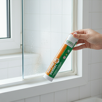 GREEN HEALTH Offre Spéciale Mastic Liquide Acrylique Monocomposant pour la Construction Couleurs Blanc/Noir/Transparent Excellente Qualité