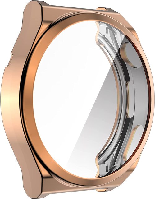 Screen Case Compatible for Huawei Watch GT3 Pro 43mm 46mm Full Cover TPU for Huawei GT 3 Pro Case