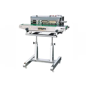 SF150LD Brother Electric Automatic Continuous Stand Model Aluminum Foil Plastic Bag Heat Sealer