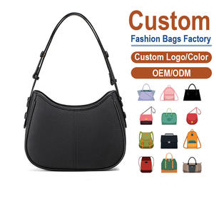 Bolso de hombro de cuero de grano completo – Acabado con textura de lichi, diseño minimalista puro, un equilibrio armonioso entre arte y funcionalidad - Product Image 1