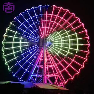 Luces LED Programables RGB de 24v para Rueda de la Fortuna, Decoración para Parques de Atracciones con Material de PC - Product Image 4