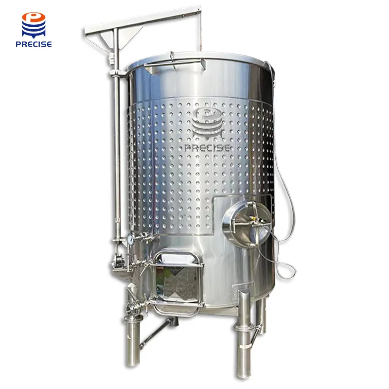 Serbatoio fermentatore vino rosso di capacità variabile in acciaio inossidabile di alta qualità
