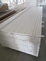 Persiana de madera impermeable con imprimación blanca, componente de persiana de madera