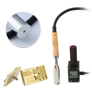 Hand-held Bronzing <b>Machine</b> for Leather Wood Paper Pvc <b>Card</b> Heat Embossing <b>Machine</b> With Customized Logo - Product Image 4
