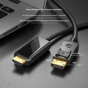 <span class=keywords><strong>4k</strong></span> dp HDTV Cáp 1.8m UHD mạ Vàng PVC Áo khoác bện chuyên dụng chip chống nhiễu âm thanh-video đồng bộ màn hình/máy chiếu - Product Image 5