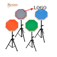Starway usine en gros 12 pouces Surface support professionnel planche à percussion muet batterie Pad accessoires d'instruments à percussion