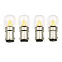 Deux touches B15D BA15D 120V 230V 2W Machine à coudre LED ampoule lumière 2700K 4000K 6000K lampe de cuisine