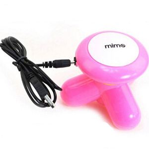 Mini Battery Usb Triangle Electric Vibrating Massager With Many Colorful - Product Image 4