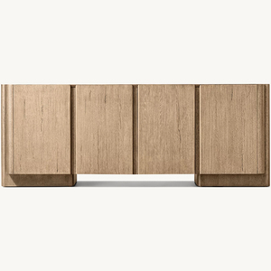 <strong>Modern</strong> Solid Wood <strong>Buffet</strong> Cabinet 4 Door <strong>Sideboard</strong> for Dining Room Furniture - Product Image 5