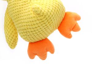 Giocattolo morbido <span class=keywords><strong>cane</strong></span> di lusso <span class=keywords><strong>cane</strong></span> che mastica divertente cucciolo giocattoli di peluche personalizzato anatra cigolante <span class=keywords><strong>cane</strong></span> peluche giocattoli - Product Image 4