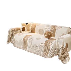 <span class=keywords><strong>Housse</strong></span> <span class=keywords><strong>de</strong></span> canapé moderne, minimaliste, géométrique, commerce transfrontalier, couverture <span class=keywords><strong>de</strong></span> qualité supérieure en chenille pour canapés - Product Image 1