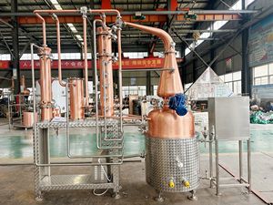 Destilador <span class=keywords><strong>de</strong></span> cobre híbrido ZJ 200L OEM Alambic para whisky Brandy Agave Alcohol Distill con sistema <span class=keywords><strong>de</strong></span> limpieza CIP - Product Image 6