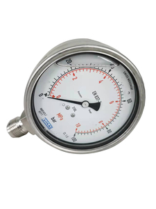 Manómetro de Cápsula Wika Modelo 612.20, Manómetro de Cápsula con Carcasa de Aleación de Cobre y Acero Inoxidable, Manómetros de Alta Calidad - Product Image 5