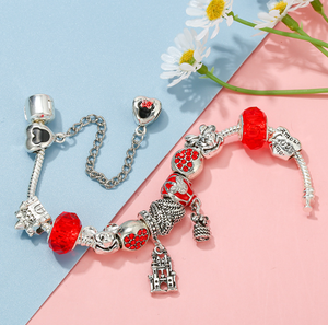 Bracelets à faire soi-même, mickey, minnie, pour enfants, filles, cadeau - Product Image 4