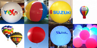 Ballons publicitaires gonflables en PVC de haute qualité, ballons gonflables à l'hélium à vendre