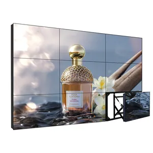 OEM ODM 실내 디지털 간판 광고 접합 화면 1x2 46 인치 LCD 비디오 월