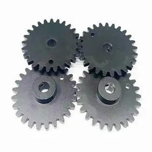 Dakunlun Custom Professional Cheap Metal Gear CNC Black Anodized Aluminium Gear