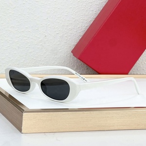 Women Cat Eye <b>Small</b> Face Designer <b>Sunglasses</b> Black <b>Frame</b> Fashion Polarized Lens Full Round <b>Frame</b> UV400 Luxury <b>Sunglasses</b> - Product Image 2