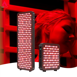 جهاز ساونا بإضاءة ليد كامل الجسم بضوء أحمر في المنزل لوحة علاج بضوء أحمر مدمج بالأشعة تحت الحمراء ضوء LED للاسترخاء - Product Image 1